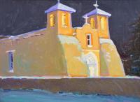 Jerry Jordan Taos Pueblo Painting - Sold for $3,750 on 11-06-2021 (Lot 240).jpg